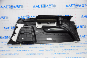 Right arch trim Audi Q7 4L 10-15 for 3 rows, black