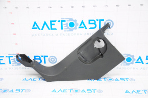 Front pillar trim left lower Audi Q7 4L 10-15 black