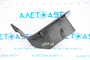 Front pillar trim right lower Audi Q7 4L 10-15 black