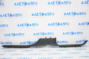 Door sill trim inner right Audi Q7 4L 10-15 black