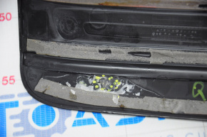 Door sill trim rear right outer Audi Q7 4L 10-15 black, broken guide, scratches