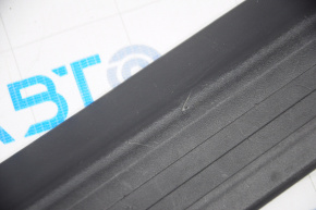 Door sill trim rear right outer Audi Q7 4L 10-15 black, broken guide, scratches