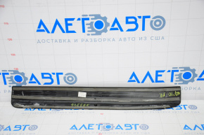 Door sill trim front right outer Audi Q7 4L 10-15 black, scratches
