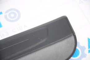 Door sill trim front right outer Audi Q7 4L 10-15 black, scratches