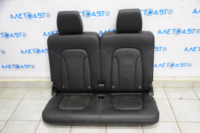 Rear row of seats 3 row Audi Q7 4L 10-15 leather black