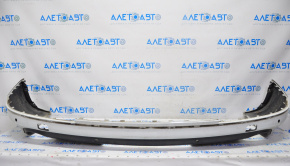 Rear bumper bare lower part Audi Q7 4L 10-15 white