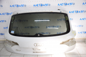 Boot door bare Audi Q7 4L 10-15 white LS9R