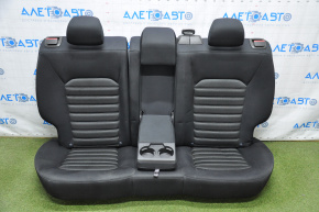 Rear row of seats 2 row Ford Fusion mk5 13-15 cloth black, white stitching