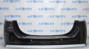 Rear bumper bare Ford Fusion mk5 13-18 for parking sensors black, pokes, broken fastening