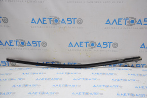Molding door-glass central front left Ford Fiesta 11-19 matte