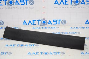 Door sill trim front left inner Acura MDX 14-20 black, rubbed, broken fastener