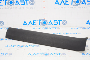 Door sill trim front right inner Acura MDX 14-20 black, rubbed