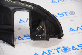 Acura MDX 14-20 right side trunk door trim on the body, broken fastening