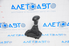 Gear knob Audi Q7 4L 10-15 leather, black