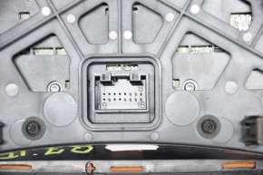 Multimedia control Audi Q7 4L 10-15 with overlay, swollen chrome