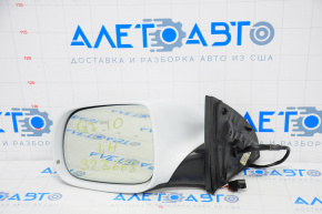 Left side mirror complete Audi Q7 4L 10-15 15 pins, auto-folding, dimming, swivel, heating, white