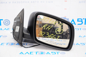 Side mirror right assembly Dodge Journey 11-15 5 pins, heated, silver