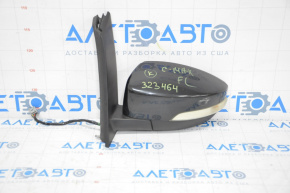 Left side mirror complete Ford C-max MK2 13-18 7 pins, turn signal, heated, black UH