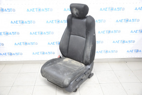 Driver's seat Honda Accord 18-22 without airbag, manual, black cloth, dry-cleanable