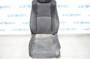 Driver's seat Honda Accord 18-22 without airbag, manual, black cloth, dry-cleanable