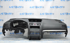 Torpedo front panel without AIRBAG Subaru Forester 14-15 SJ black