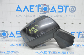 Side mirror right complete Subaru Forester 14-18 SJ 9 pins, backlight, heating, auto-dimming, graphite