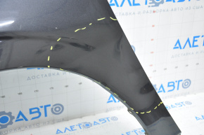 Front left wing Subaru Forester 14-18 SJ graphite 61K dents, bump