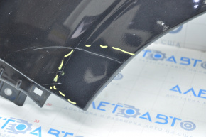 Front left wing Subaru Forester 14-18 SJ graphite 61K dents, bump