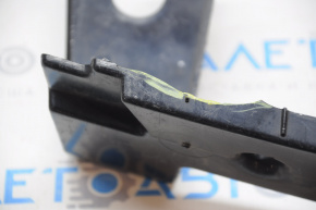 Bracket of radiator grille support Ford Escape MK3 13-17 prerest, broken fastening, crack