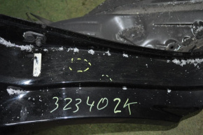 Quarter wing rear right Acura MDX 14-20 black, pokes