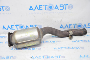 Receiving pipe with resonator right Audi Q7 4L 10-15
