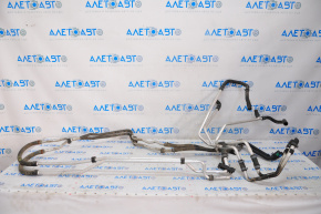 Heating tubes of the rear heater Audi Q7 4L 10-15