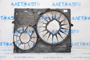 Diffuser radiator shroud bare Audi Q7 4L 10-15