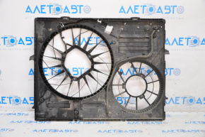 Diffuser radiator shroud bare Audi Q7 4L 10-15