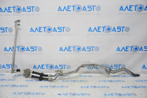 Tubes for cooling radiator oil automatic transmission Audi Q7 4L 10-15 complete with valve