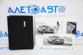 Manual instruction Audi Q7 4L 10-15 English language