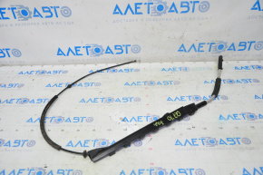 Bonnet release cable rear Audi Q7 4L 10-15