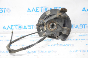 Trunnion with hub rear right Audi Q7 4L 10-15 with cable and casing