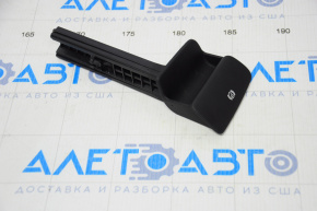 Parking brake release handle Audi Q7 4L 10-15 black