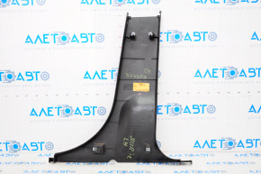 Center pillar trim lower left Dodge Journey 11-20 black, rubbed