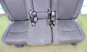 Rear row of seats 2 row Dodge Journey 11-19 cloth black, mechanical
