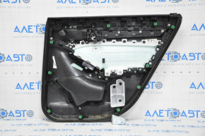 Door trim card rear left Honda Accord 18-18 black leather