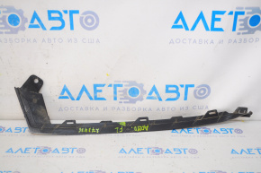 Front bumper molding lower left Honda Accord 18-20 matte