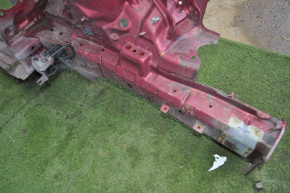 Quarter front left Jeep Compass 11-16 red