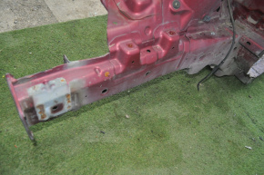 Quarter front right Jeep Compass 11-16 red with central pillar
