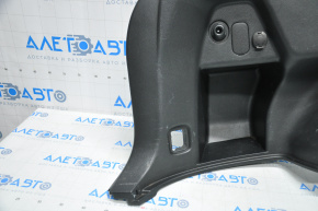 Left arch trim Subaru Forester 14-16 SJ black, for electric trunk door, worn, scratches