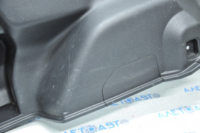 Left arch trim Subaru Forester 14-16 SJ black, for electric trunk door, worn, scratches