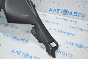 Left arch trim Subaru Forester 14-16 SJ black, for electric trunk door, worn, scratches