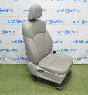 Passenger seat Subaru Forester 14-16 SJ with airbag, mechanic, grey leather, for cleaning