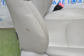 Passenger seat Subaru Forester 14-16 SJ with airbag, mechanic, grey leather, for cleaning